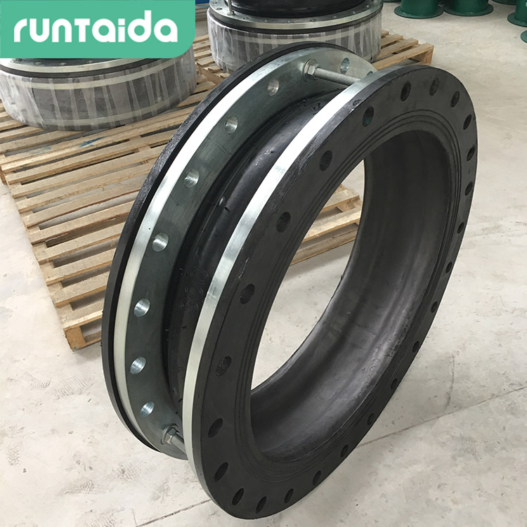 潤泰達—端麵全密(mì)封橡膠接頭 大口徑加限位橡膠接頭 大翻邊(biān)橡膠接頭