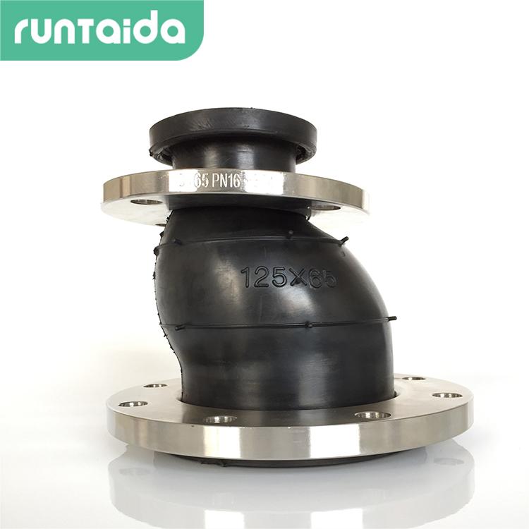 潤泰達-KPYT偏心異徑(jìng)橡膠接頭偏心變徑橡膠軟接頭(tóu)柔性接頭